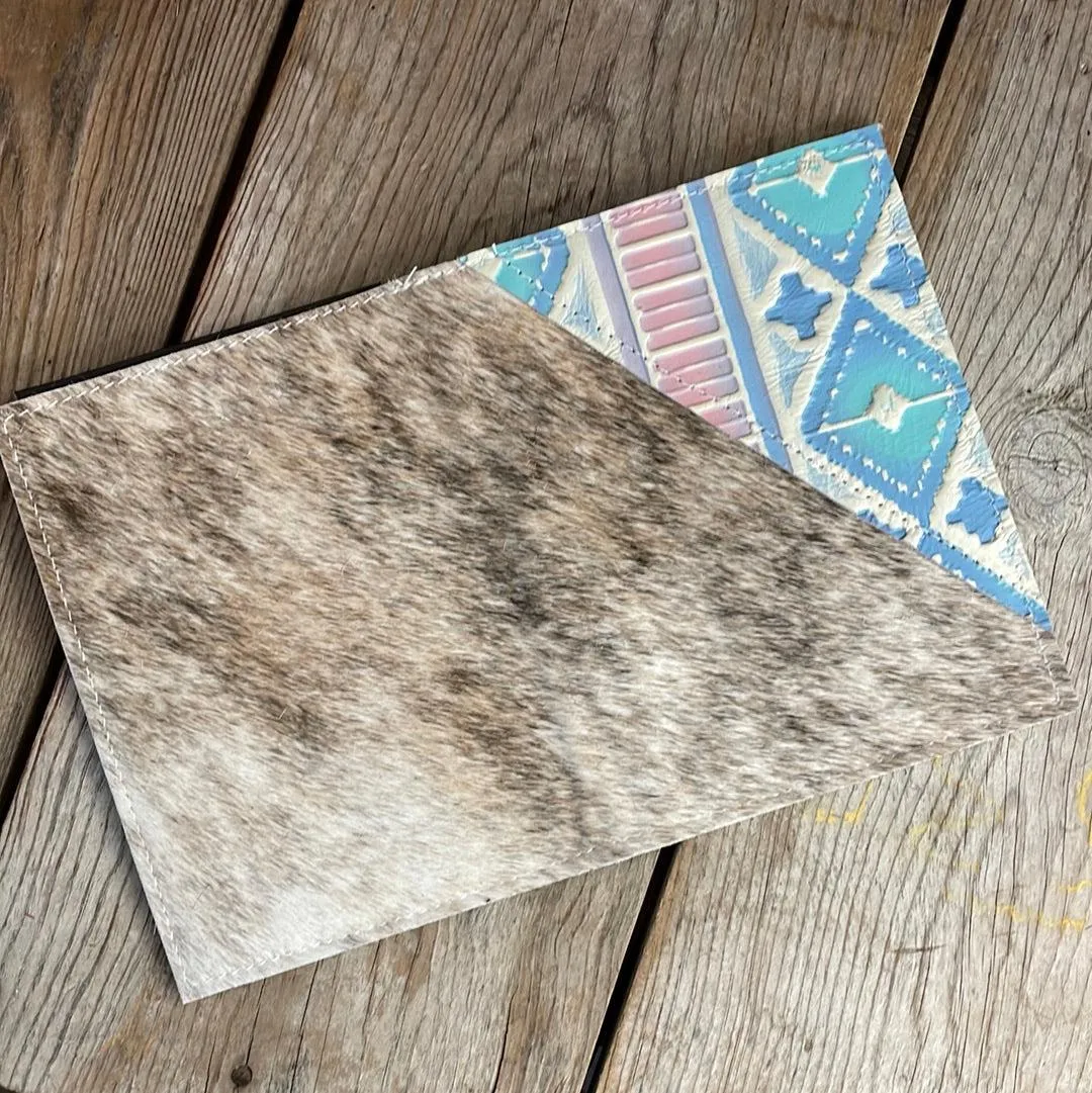 052 Small Notepad Cover - Brindle w/ Encanto Navajo