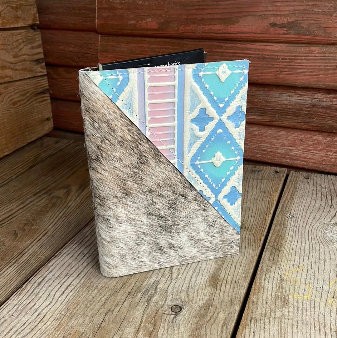 052 Small Notepad Cover - Brindle w/ Encanto Navajo