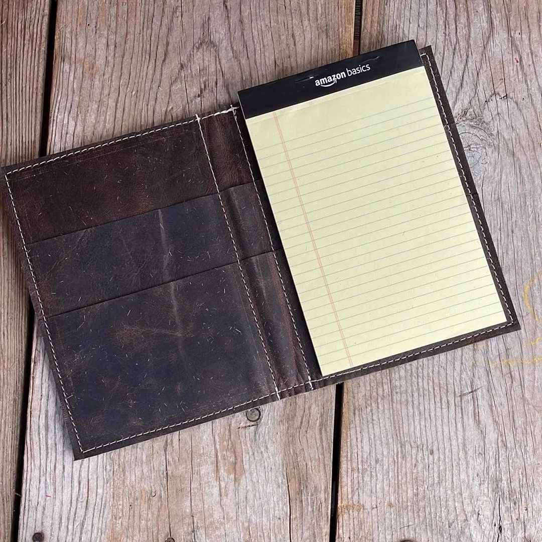 052 Small Notepad Cover - Brindle w/ Encanto Navajo