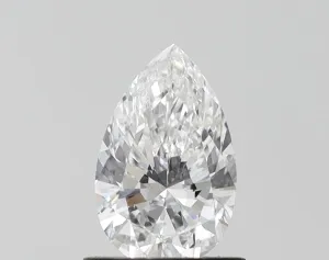 1.09 carat E-VS1 Pear Cut Lab Grown Diamond