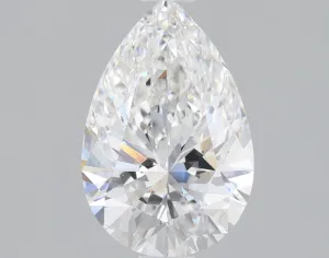 1.14 carat E-VS2 Pear Cut Lab Grown Diamond