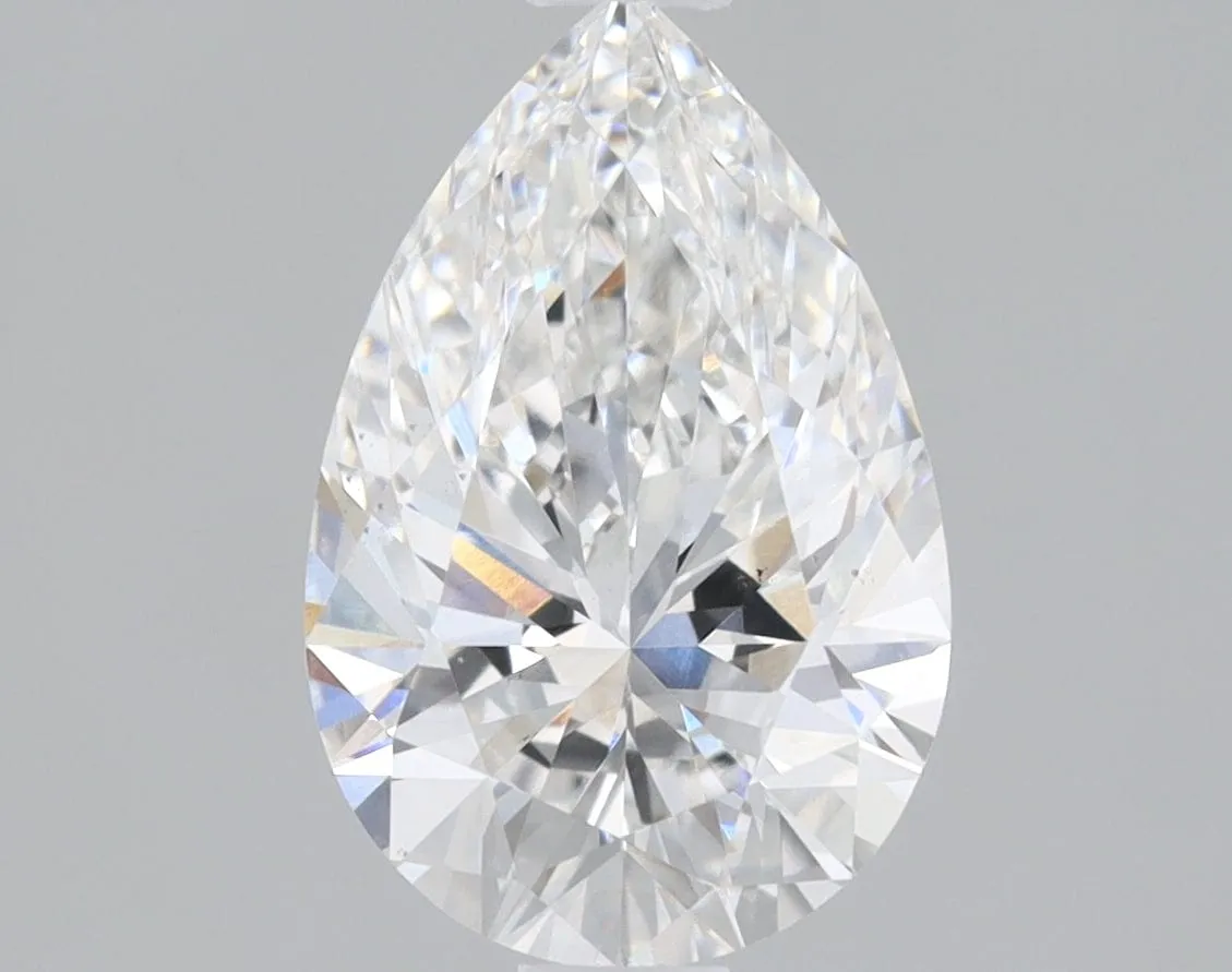 1.14 carat E-VS2 Pear Cut Lab Grown Diamond