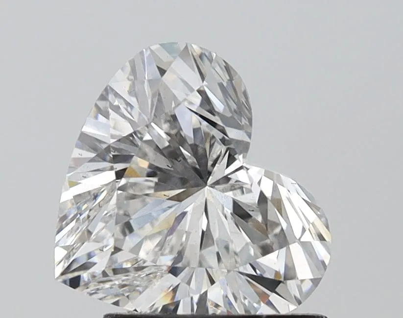 2 carat E-VS2 Heart Cut Lab Grown Diamond