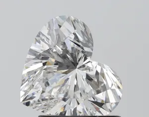 2 carat E-VS2 Heart Cut Lab Grown Diamond