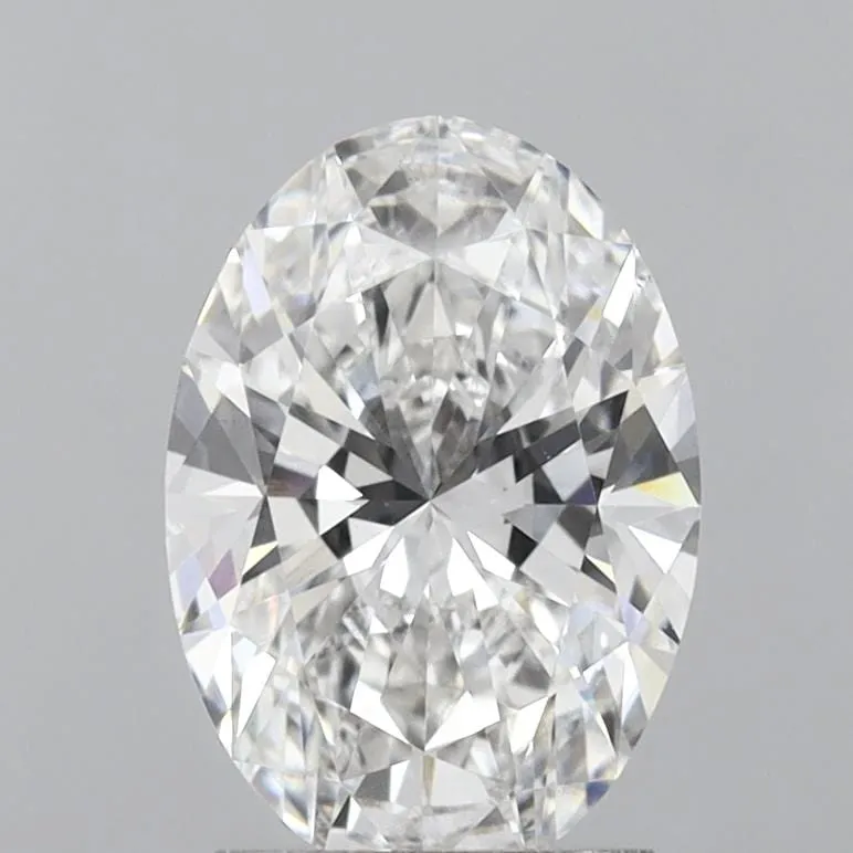 2.06 carat E-VS1 Oval Cut Lab Grown Diamond