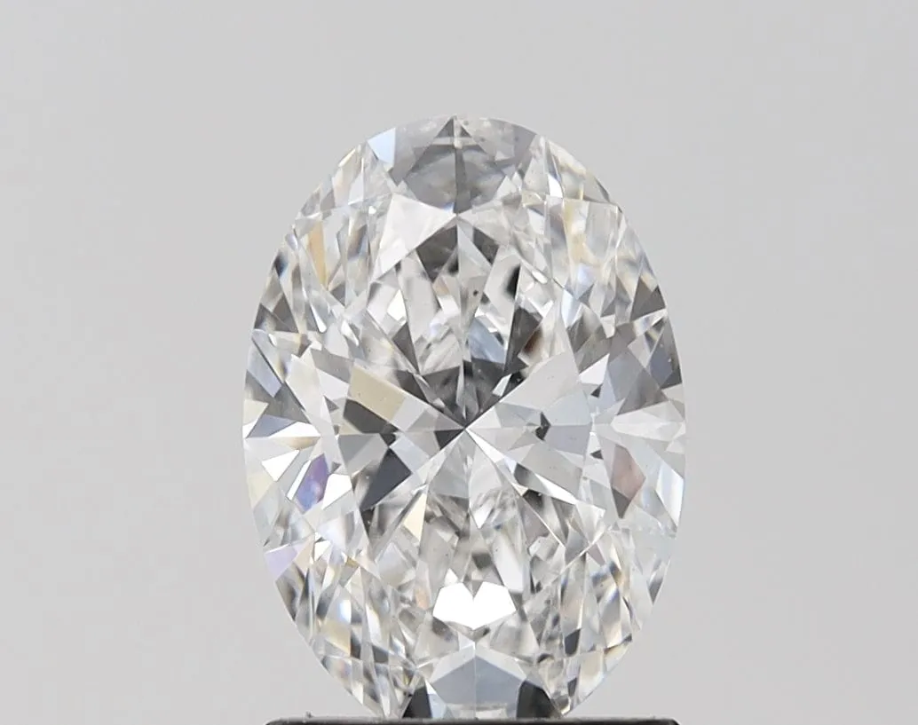 2.08 carat E-VS2 Oval Cut Lab Grown Diamond