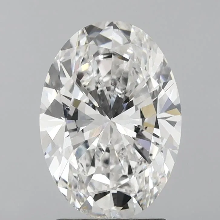 2.51 carat E-VS2 Oval Cut Lab Grown Diamond