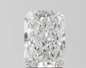 3.09 carat E-SI1 Radiant Cut Lab Grown Diamond