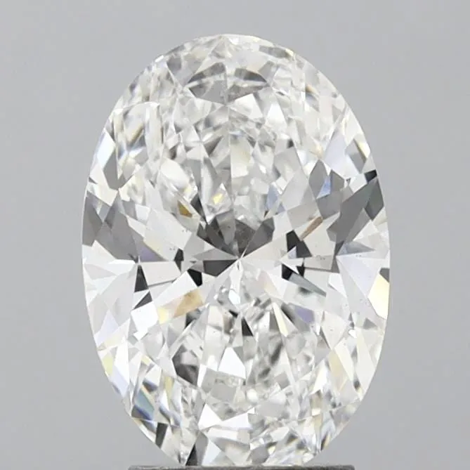 3.09 carat E-VS2 Oval Cut Lab Grown Diamond