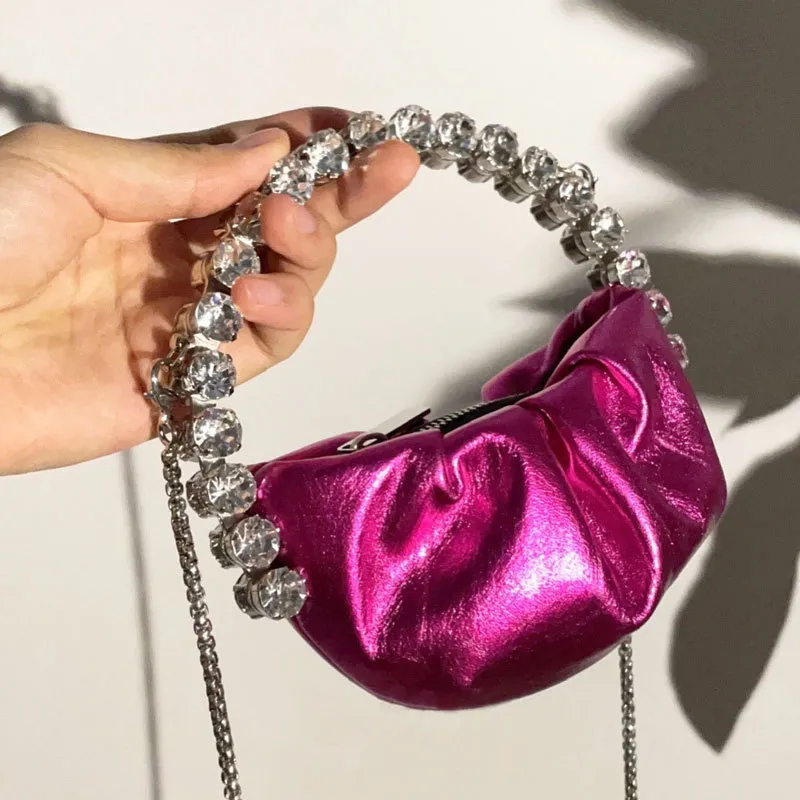 36 Pieces) Wholesale Women Design Rhinestone PU Evening Bag