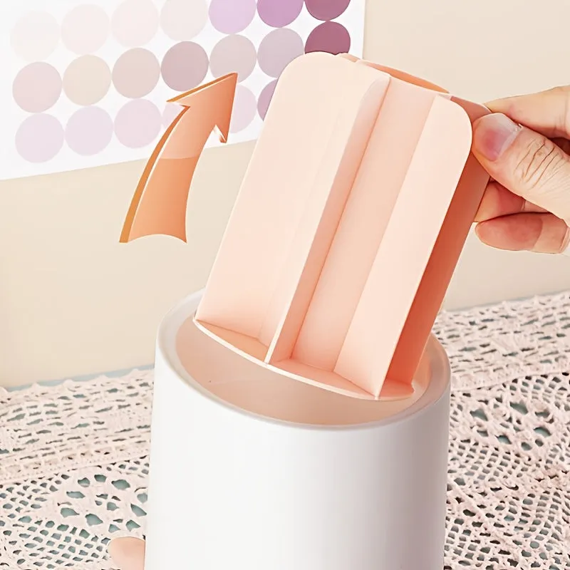360-Degree Rotating Makeup Brush Holder: Large Capacity and Convenient Storage for All Your Brushes