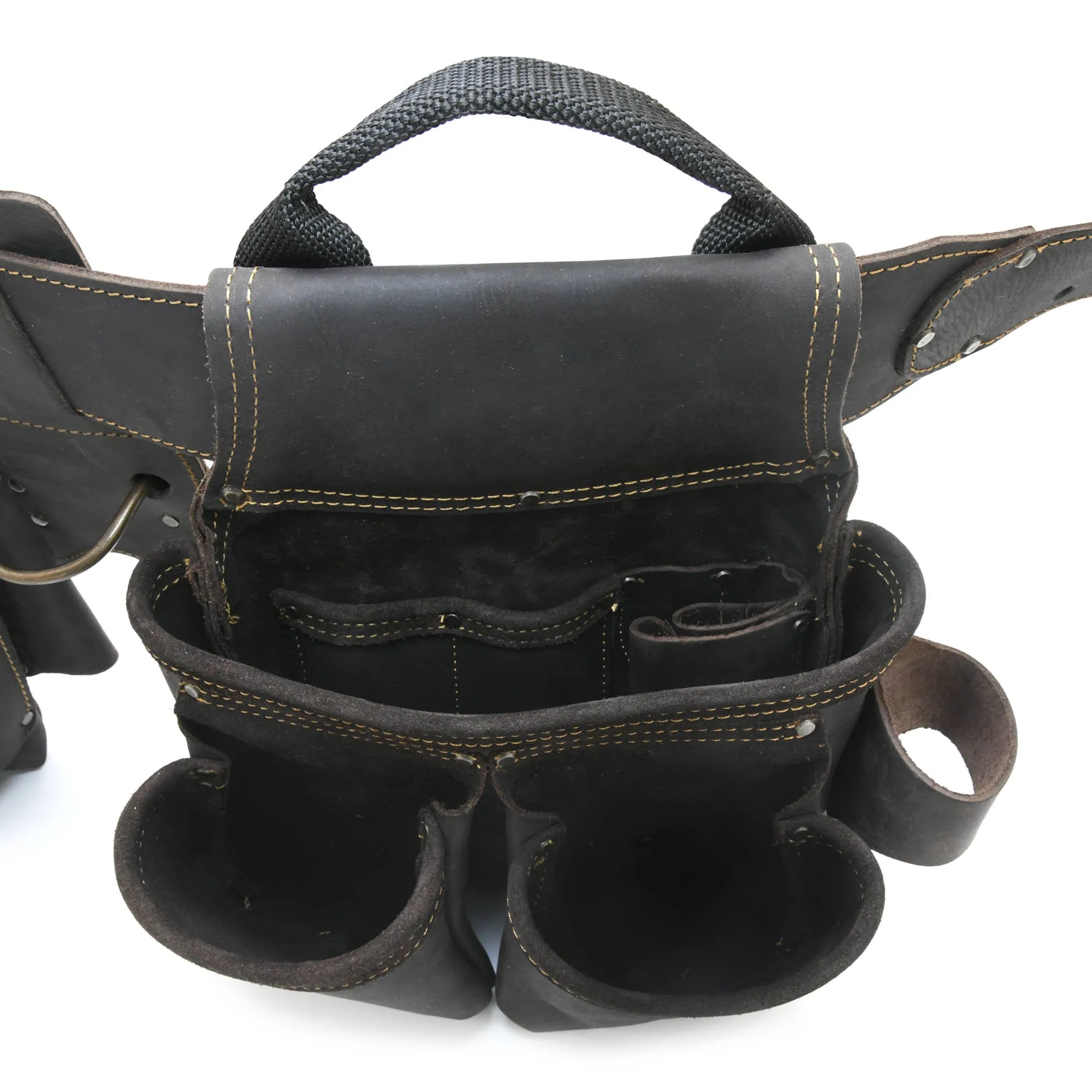 90429 - 4 Piece 17 Pocket Pro Framer's Combo in Oiled Leather | Style n Craft