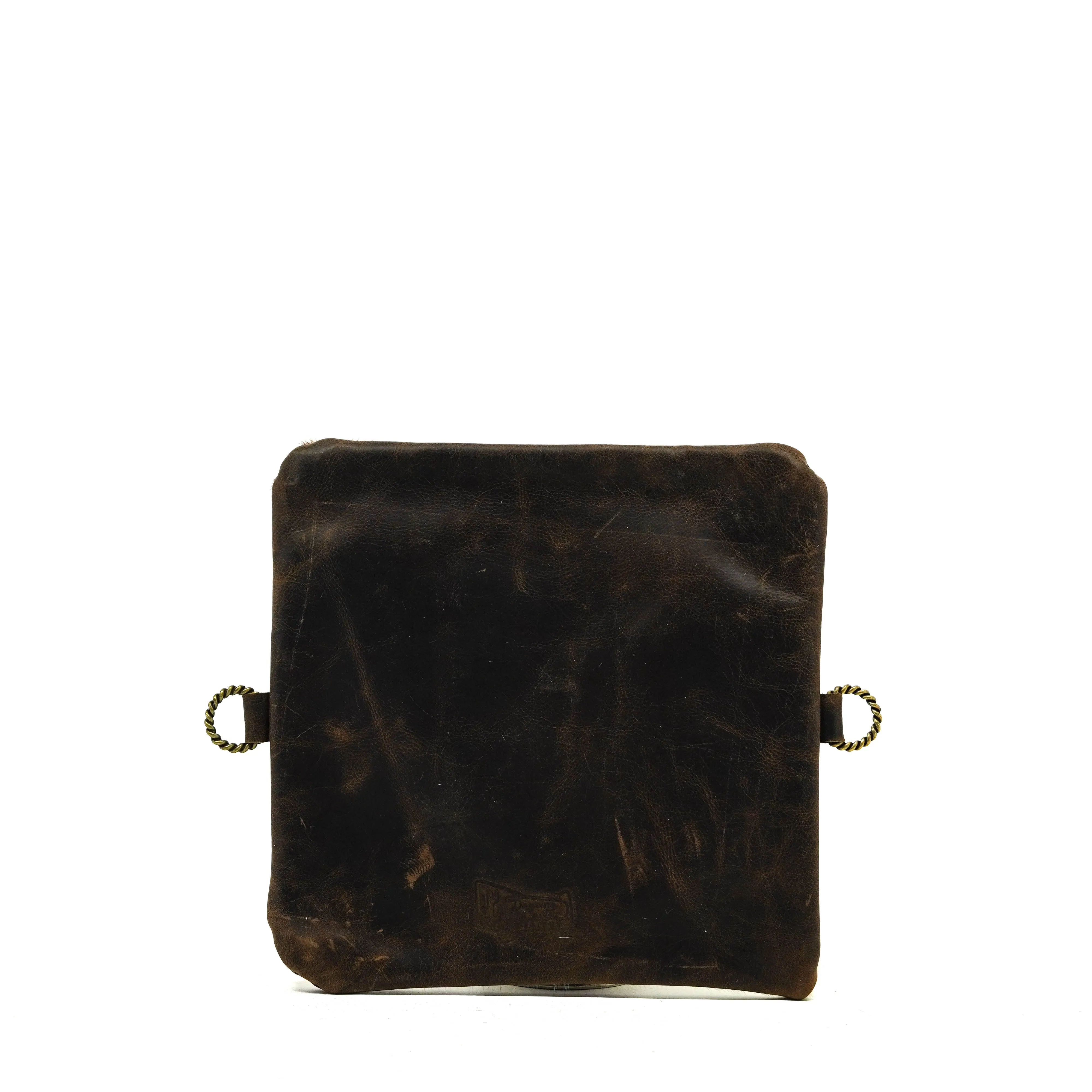 Accessory Bag - Longhorn w/ Burgundy Skulls