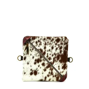 Accessory Bag - Longhorn w/ Burgundy Skulls