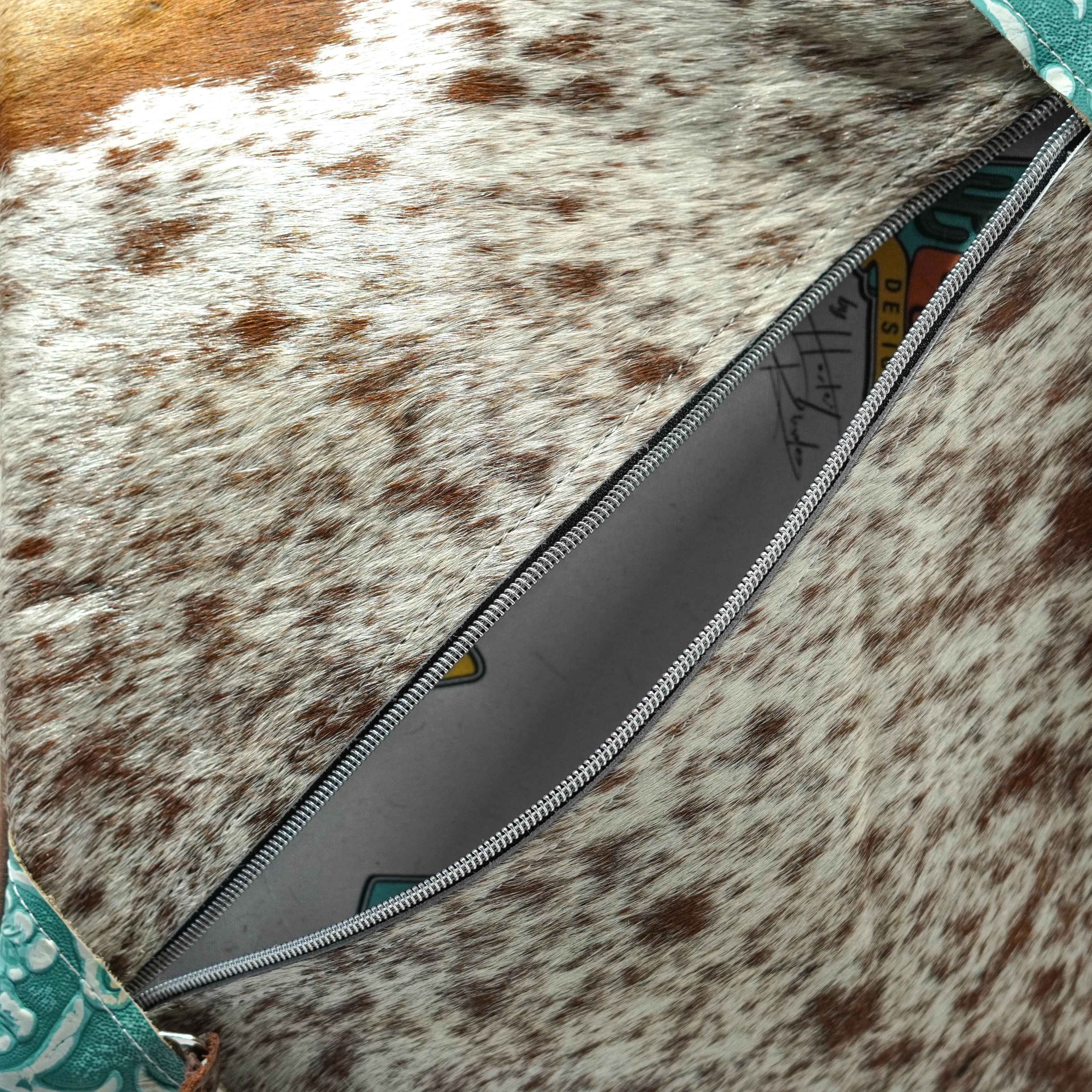 Accessory Bag - Speckled Longhorn w/ Turquoise Sand Tool