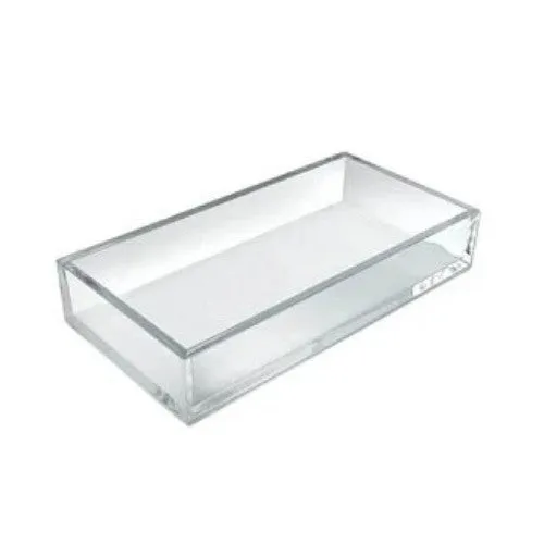 Acrylic Rectangle Tray with or without Lid