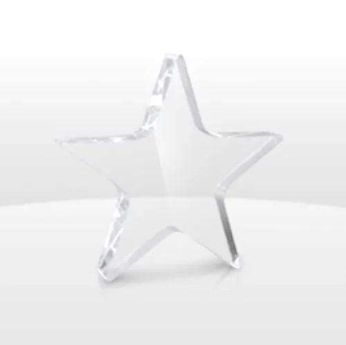 Acrylic Star Paper Weight