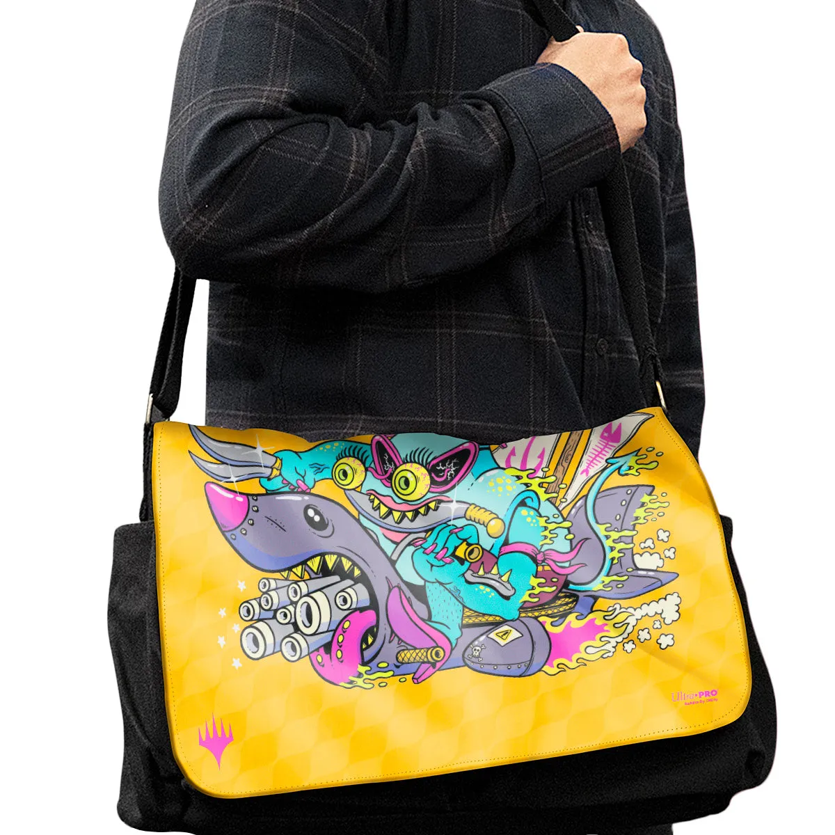 Aetherdrift Bag Flap - Racer Creature Fearless Swashbuckler for Magic: The Gathering