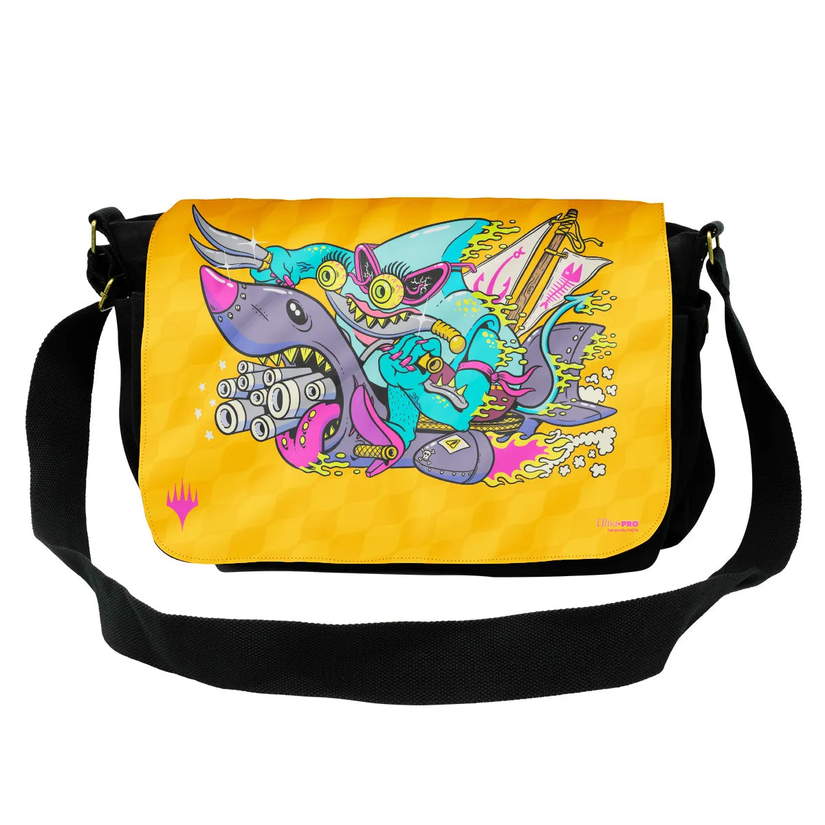 Aetherdrift Bag Flap - Racer Creature Fearless Swashbuckler for Magic: The Gathering