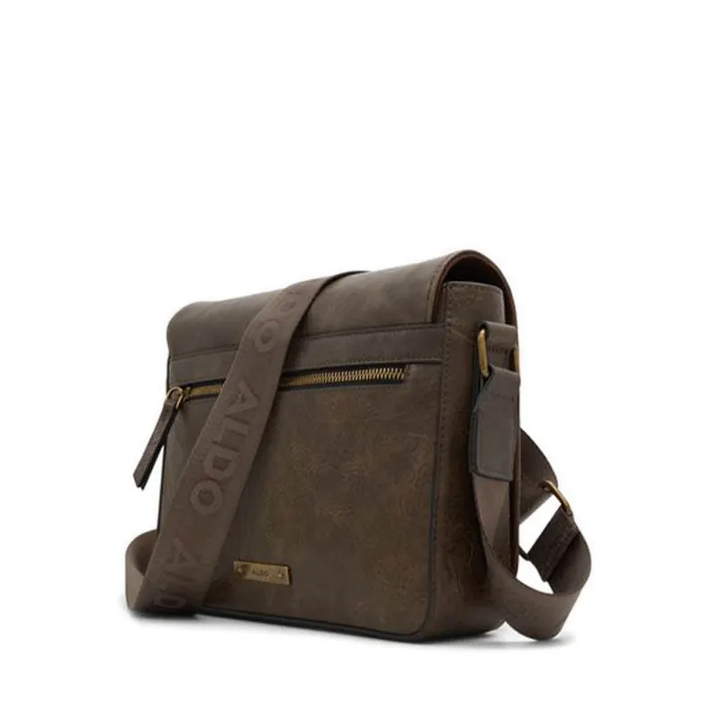 ALDO รุ่น Bastien กระเป๋าสะพายข้าง Messenger สีน้ำตาล - สีน้ำตาล