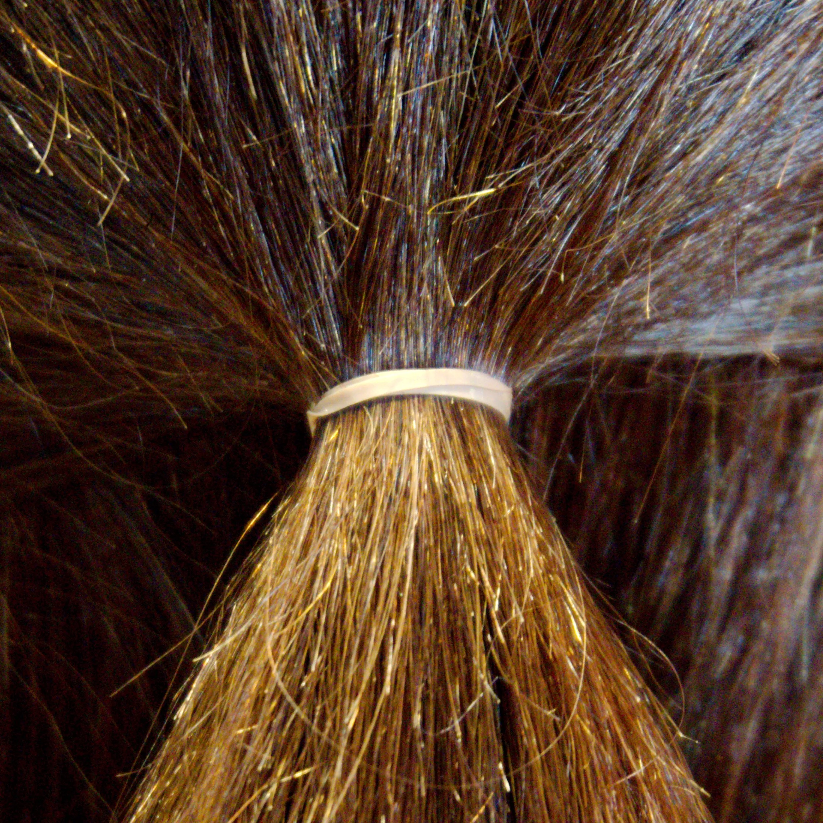 Amelia Beauty | 1/2in, Khaki, Tangle Free Elastic Pony Tail Holders | Made in USA, Ideal for Ponytails, Braids, Twists. For Women, Girls. Pain Free, Snag Free, Easy Off | 500 Pack