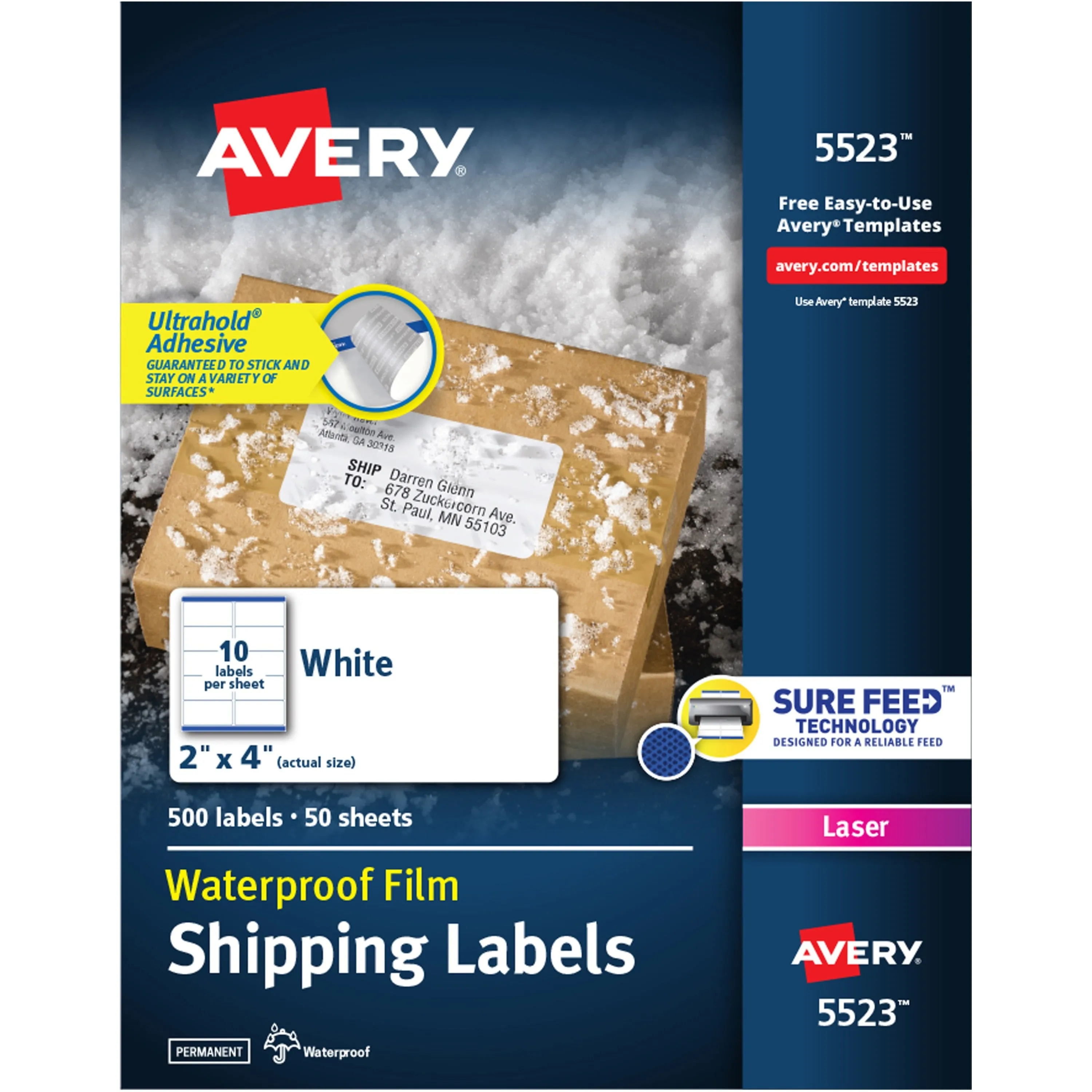 Avery® Weatherproof Mailing Labels