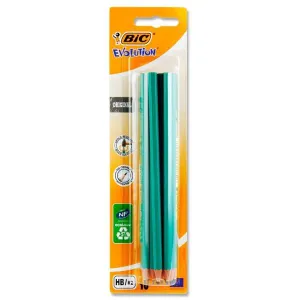 BIC - Card 10 Original Evolution Pencils - HB