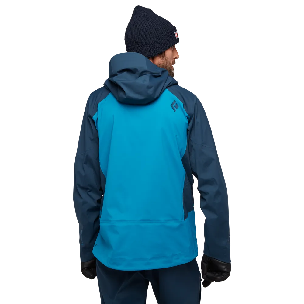 Black Diamond M Recon LT Stretch Shell- Kingfisher/Indigo