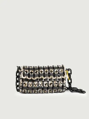 BORSA IN RESINA MULTICOLOR CARAMELLO "HER"