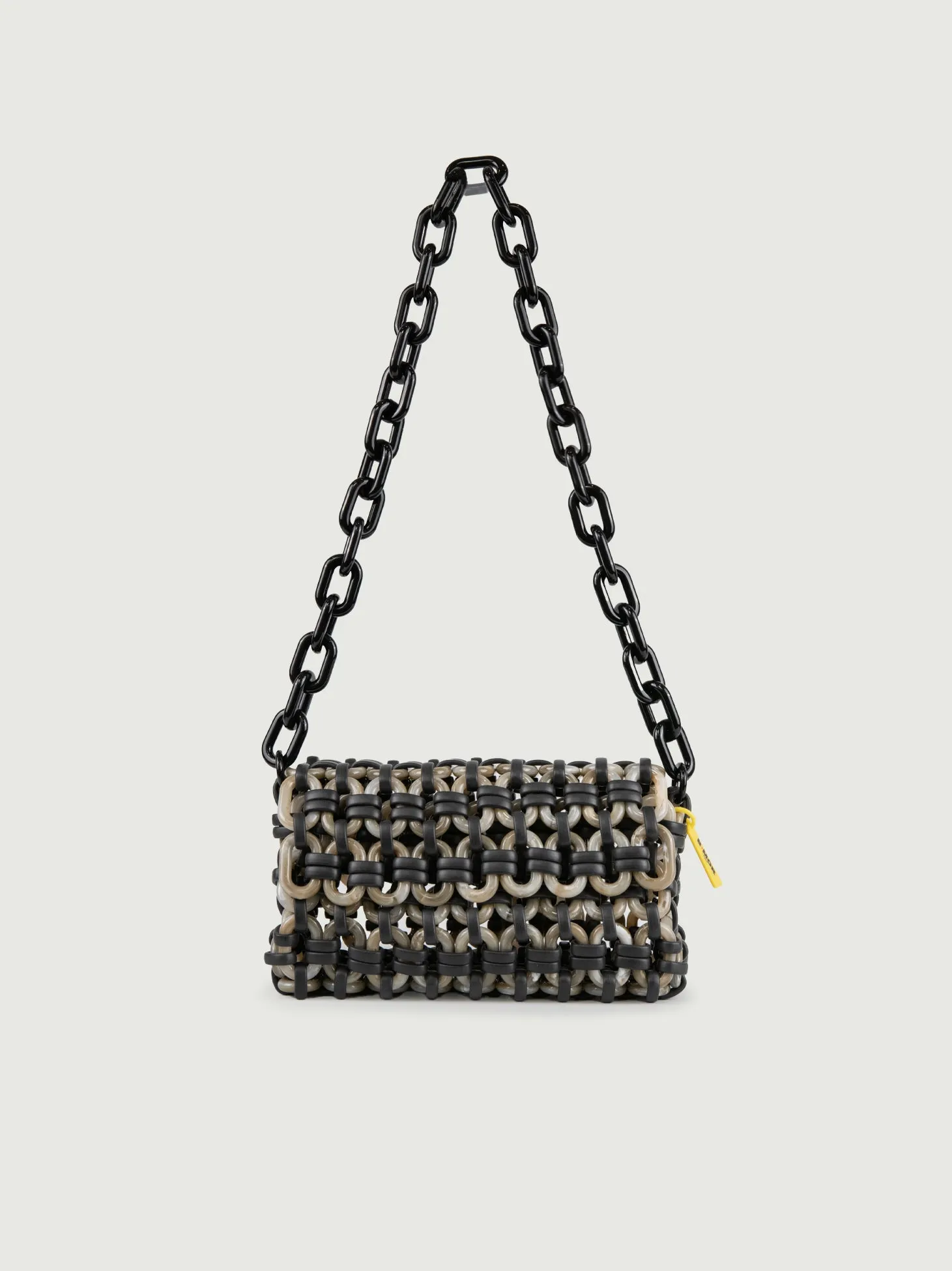 BORSA IN RESINA MULTICOLOR CARAMELLO "HER"