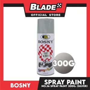 Bosny Spray Paint No.36  300g. (Silver)