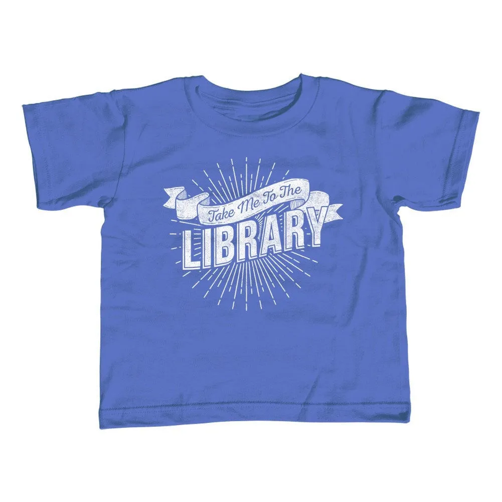 Boy's Take Me To The Library T-Shirt