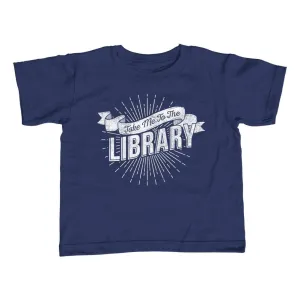 Boy's Take Me To The Library T-Shirt