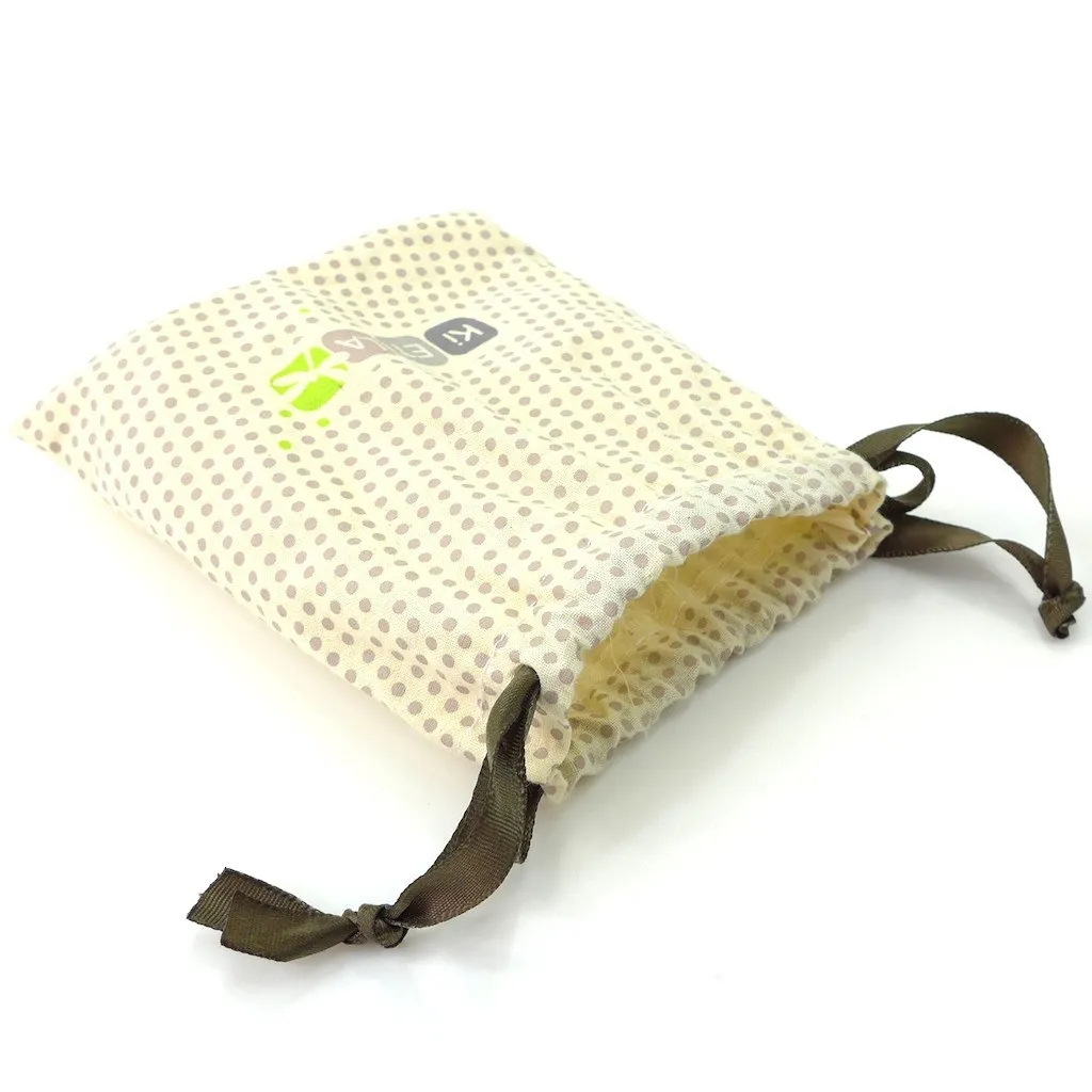 Calico Mini Drawstring  Bag(CA-06)
