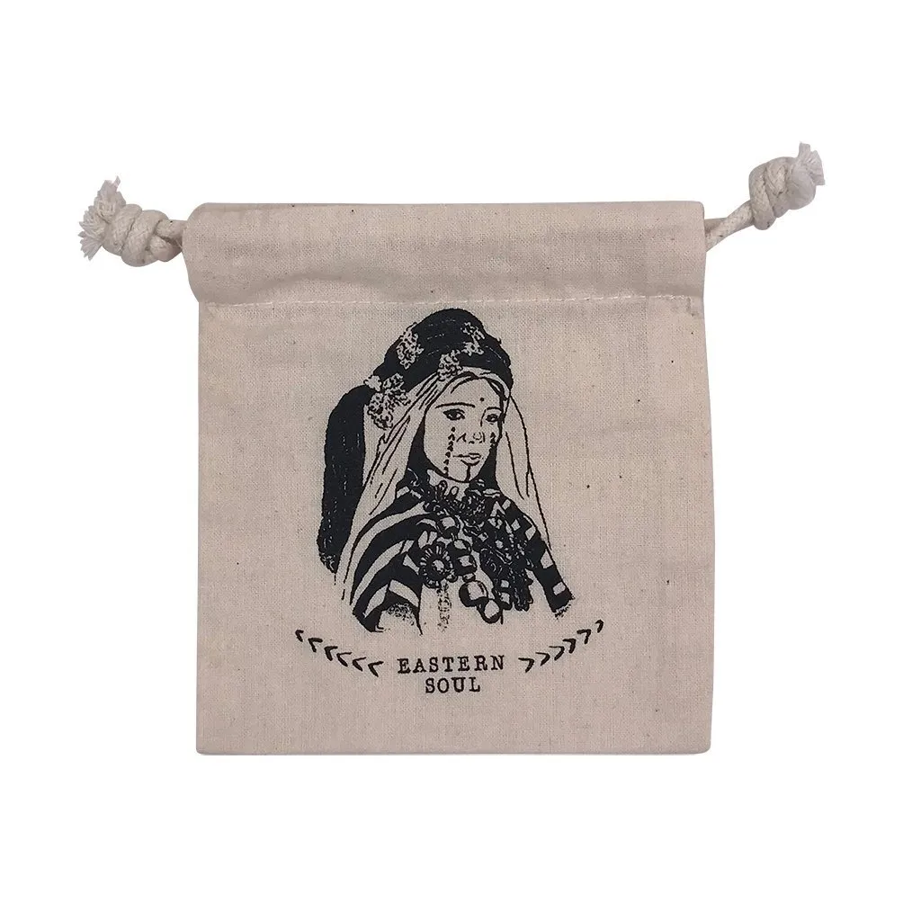 Calico Mini Drawstring  Bag(CA-06)