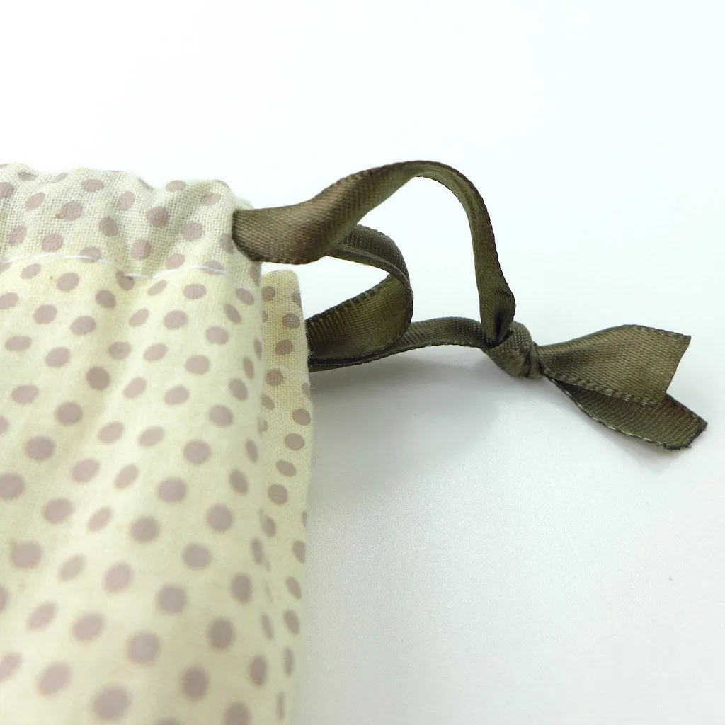Calico Mini Drawstring  Bag(CA-06)