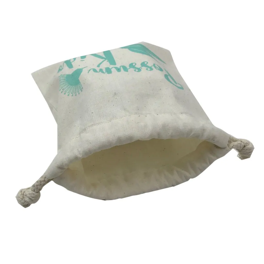 Calico Mini Drawstring  Bag(CA-06)