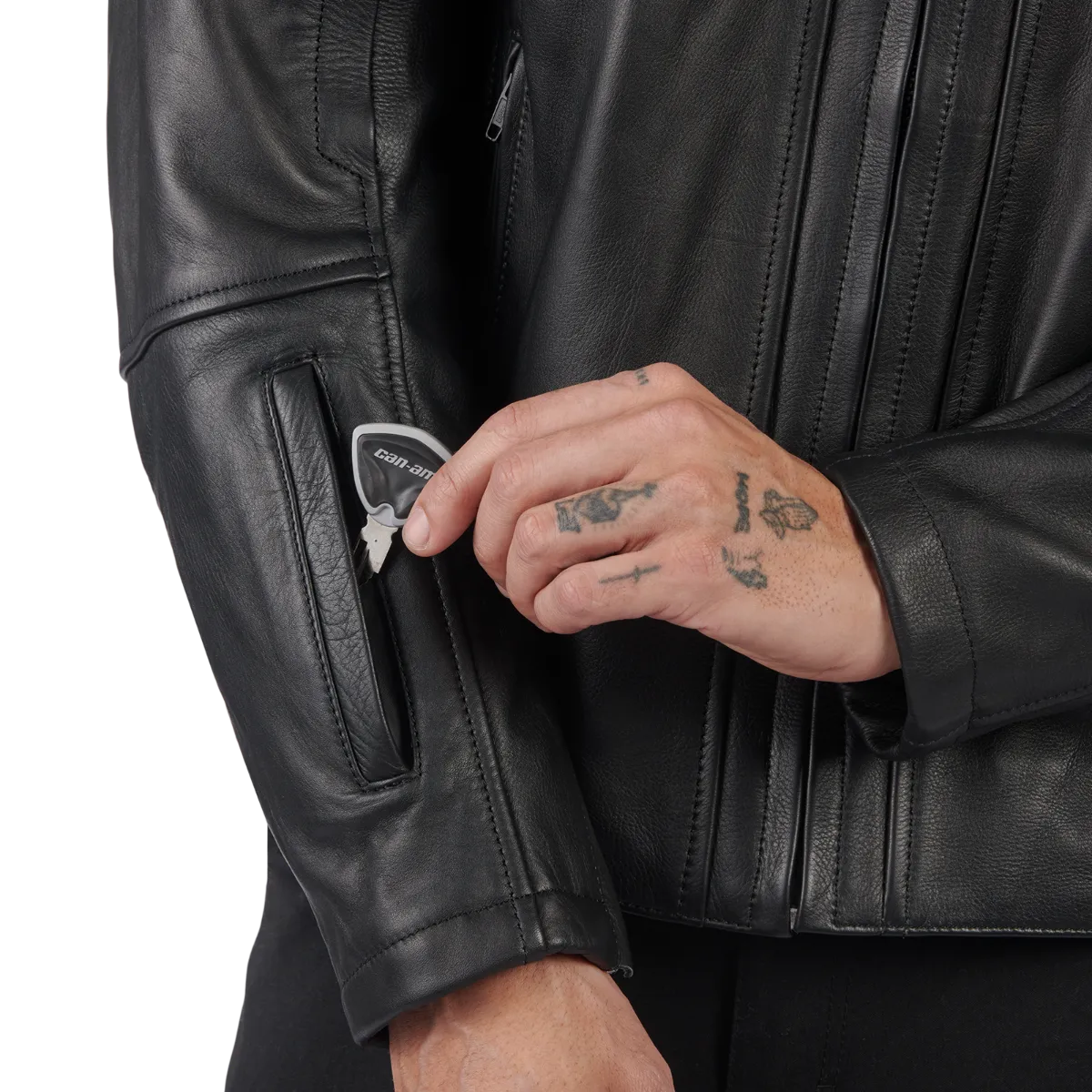 Can-Am Spyder Brode Leather Jacket