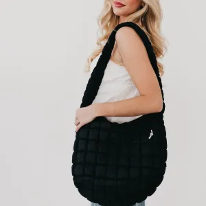 Carmen Quilted Hobo Tote Bag by Pretty Simple