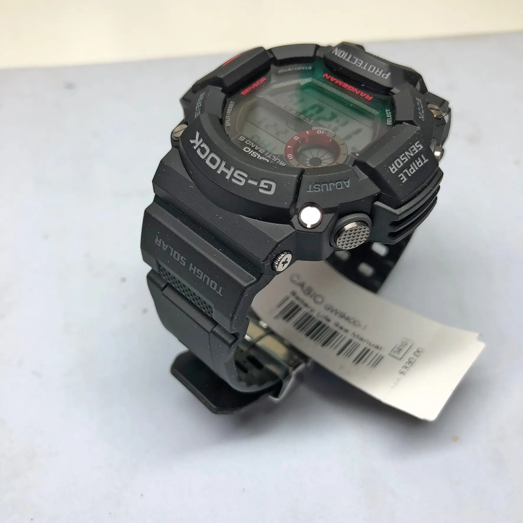 Casio G-Shock Black Master of G Series Rangeman Watch GW9400-1