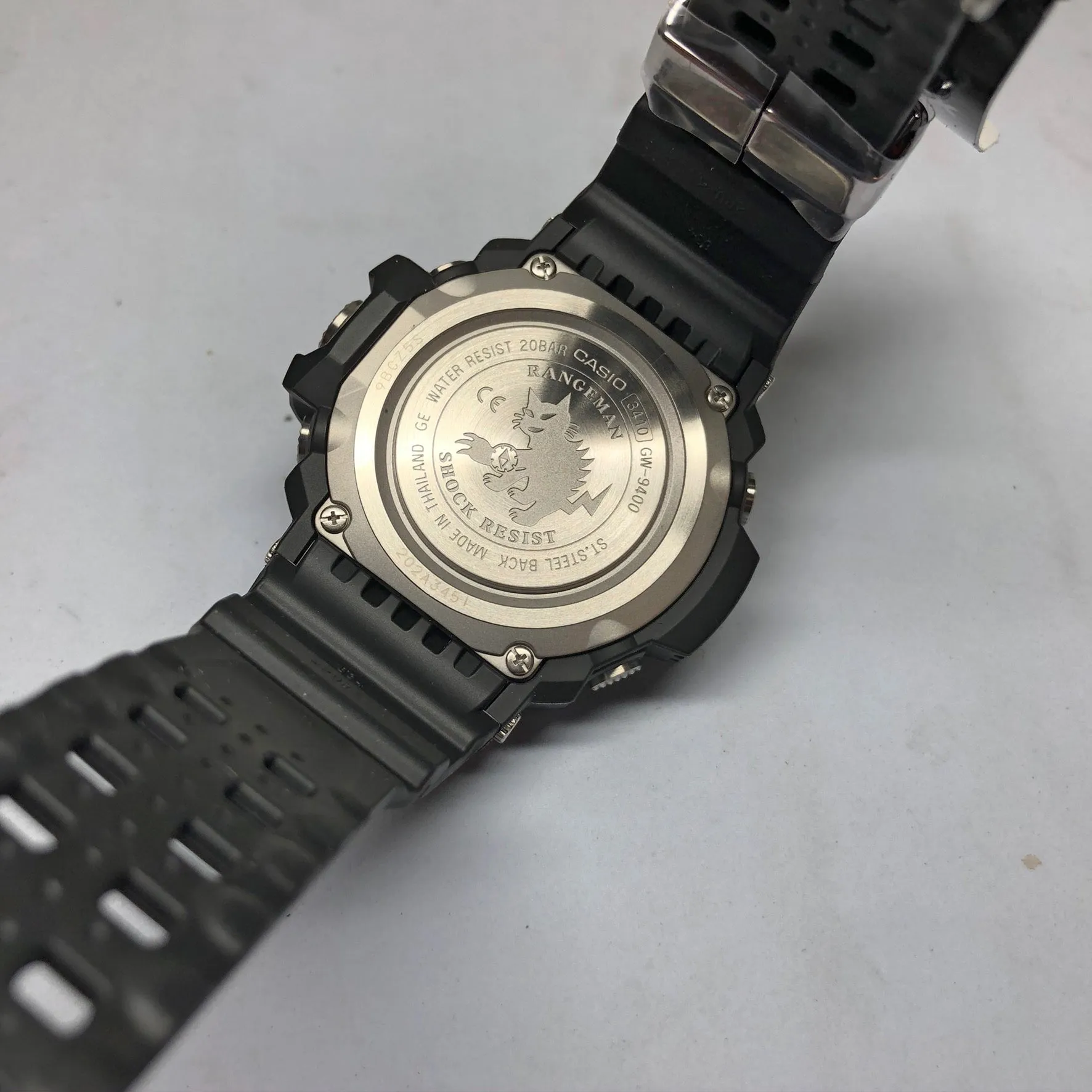 Casio G-Shock Black Master of G Series Rangeman Watch GW9400-1