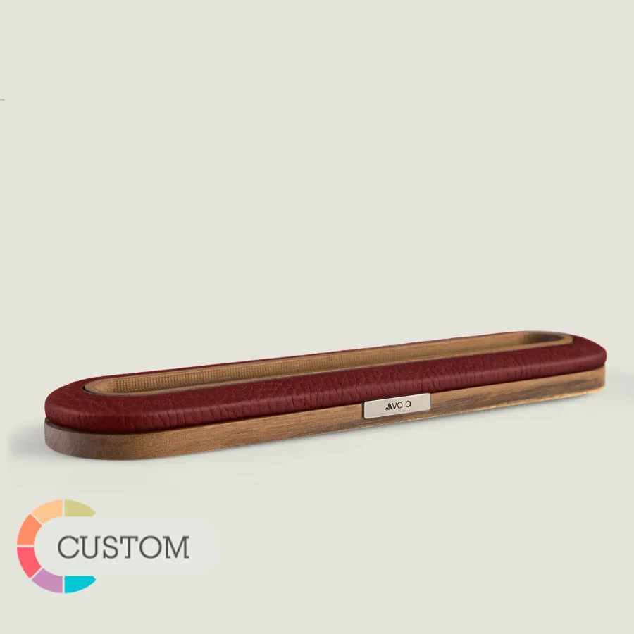 Customizable Leather pen holder
