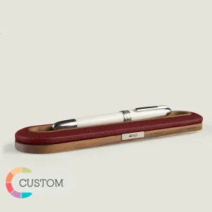 Customizable Leather pen holder