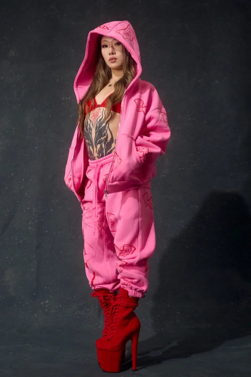 CXIX Printed Anime Pole Dancer Sweatpants - Ep 3 Love of Hustlers
