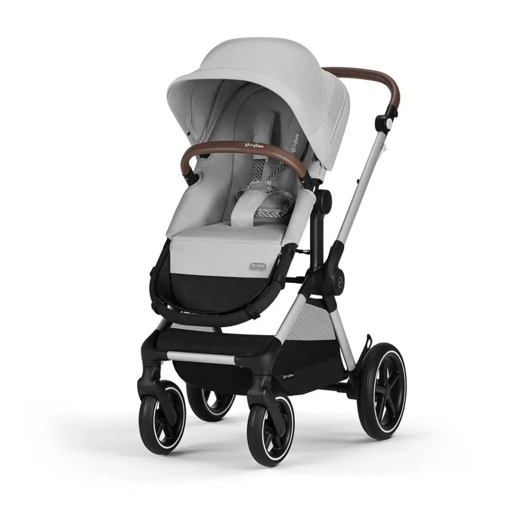 CYBEX EOS Comfort Bundle Travel System with Aton B2 I-SIZE and Snogga Footmuff - Lava Grey