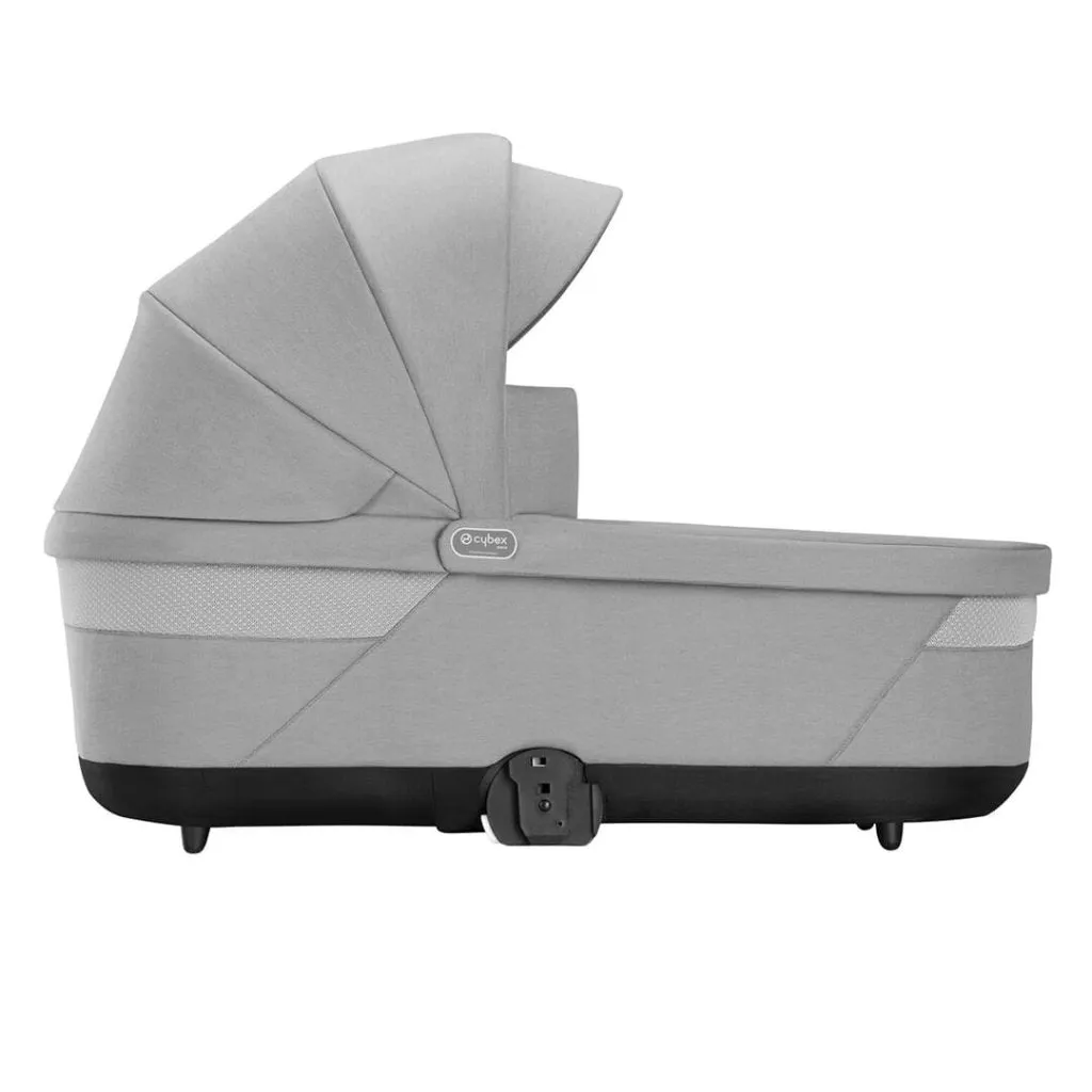 CYBEX EOS Comfort Bundle Travel System with Aton B2 I-SIZE and Snogga Footmuff - Lava Grey