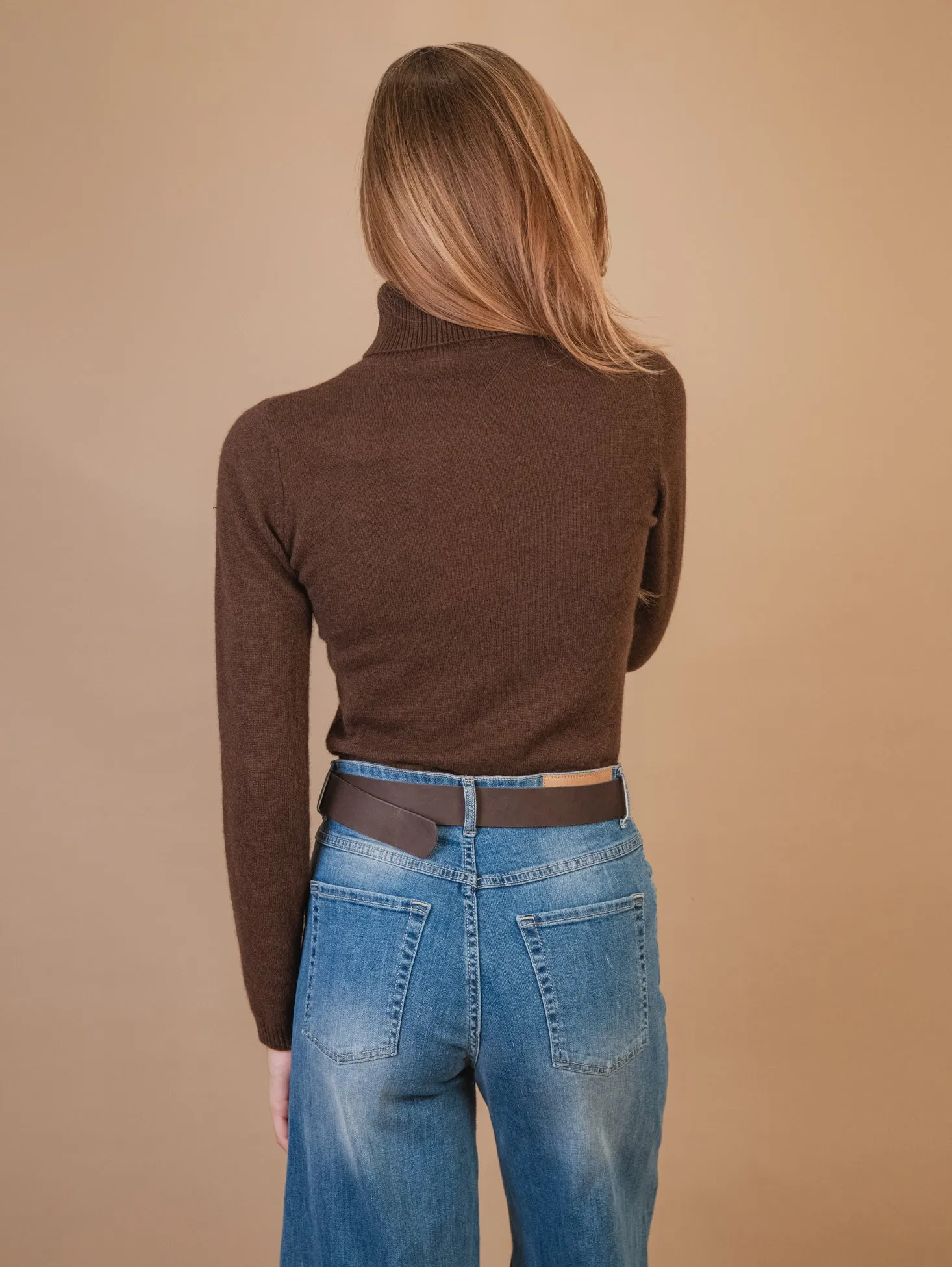 DOLCEVITA IN CASHMERE ECO-FRIENDLY CIOCCOLATO