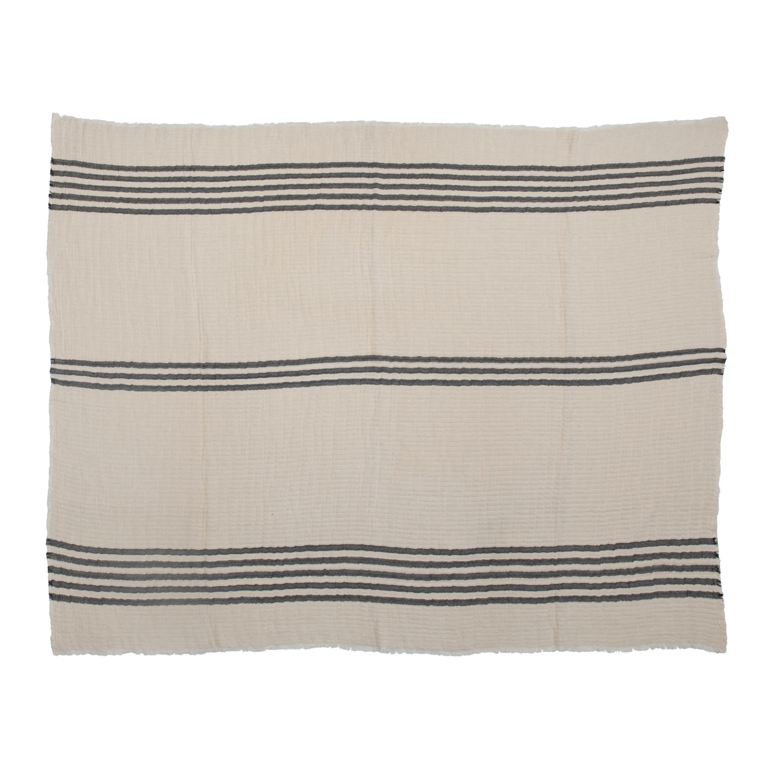 Double Clothed Stitch Throw