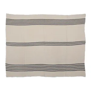 Double Clothed Stitch Throw