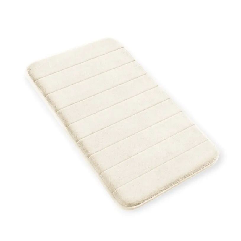 Drimat Memory Foam Bath Mat Cream